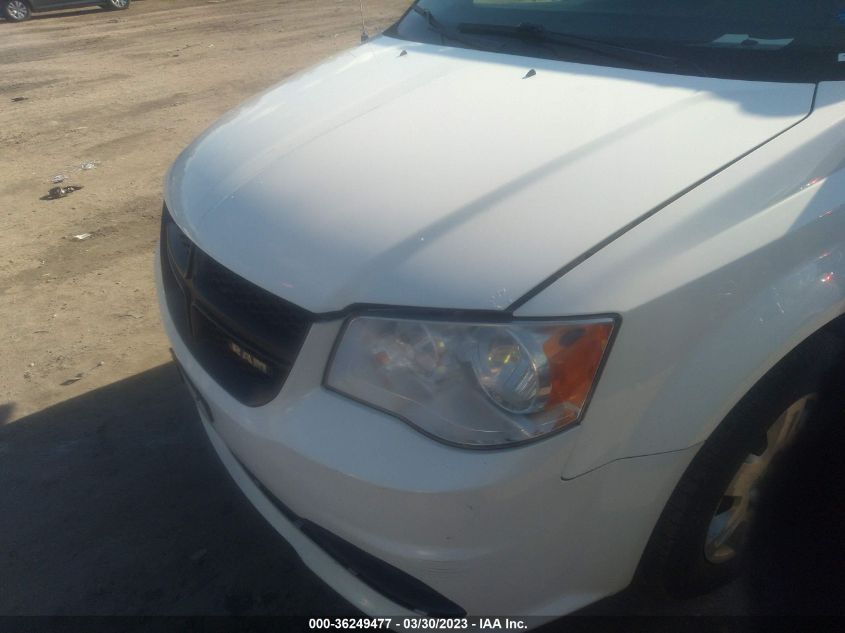 2013 RAM CARGO VAN TRADESMAN 2C4JRGAG7DR561936