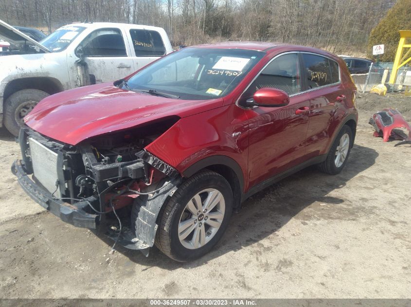 2018 KIA SPORTAGE LX - KNDPMCAC7J7423664