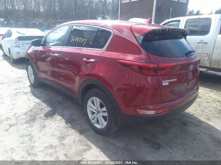 2018 KIA SPORTAGE LX - KNDPMCAC7J7423664
