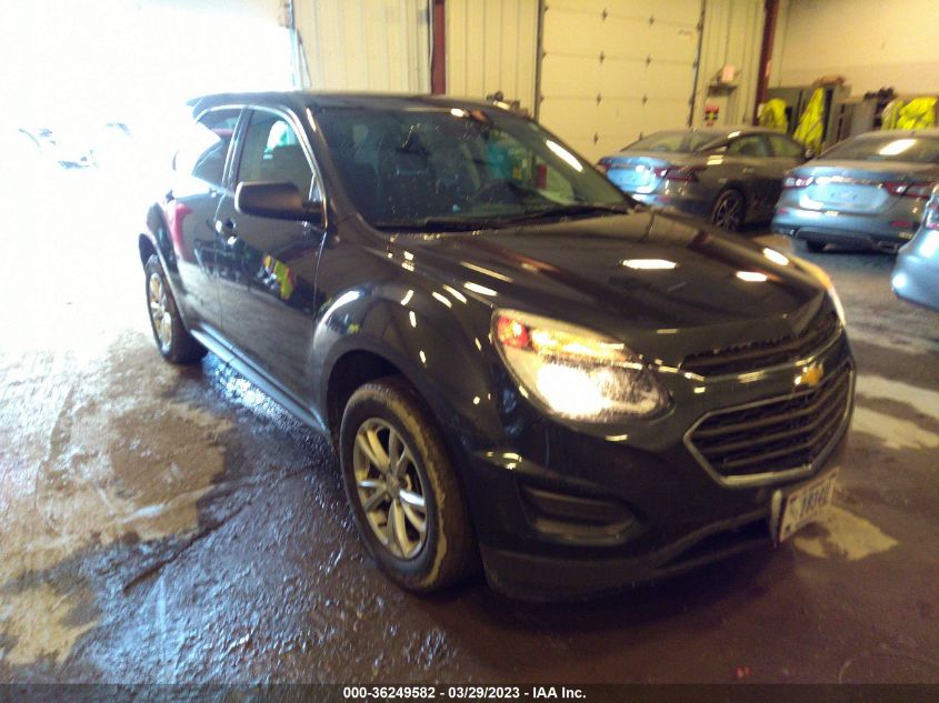 2017 CHEVROLET EQUINOX LS - 2GNFLEEK4H6336186