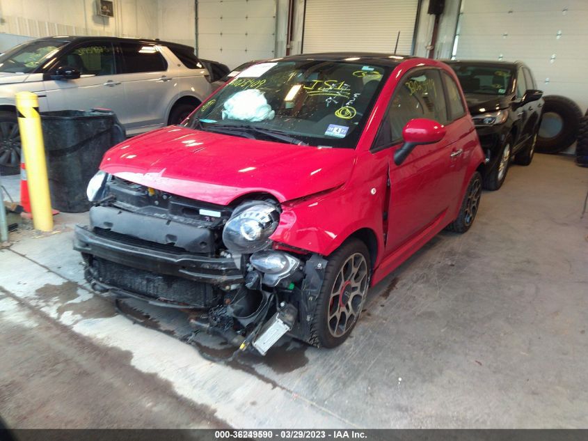 2013 FIAT 500 TURBO 3C3CFFHH6DT751898