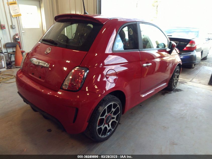 2013 FIAT 500 TURBO 3C3CFFHH6DT751898