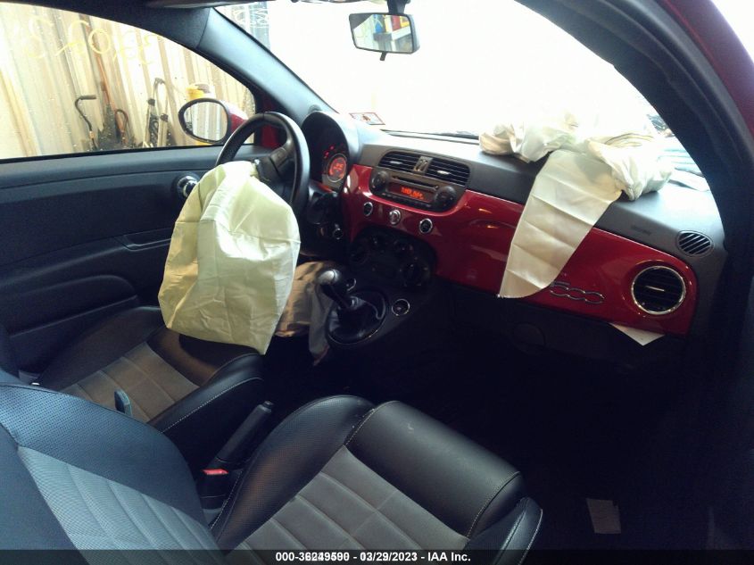 2013 FIAT 500 TURBO 3C3CFFHH6DT751898