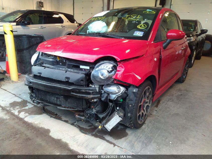 2013 FIAT 500 TURBO 3C3CFFHH6DT751898