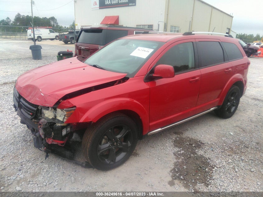 VIN 3C4PDCGG1JT475863 2018 DODGE JOURNEY CROSSROAD