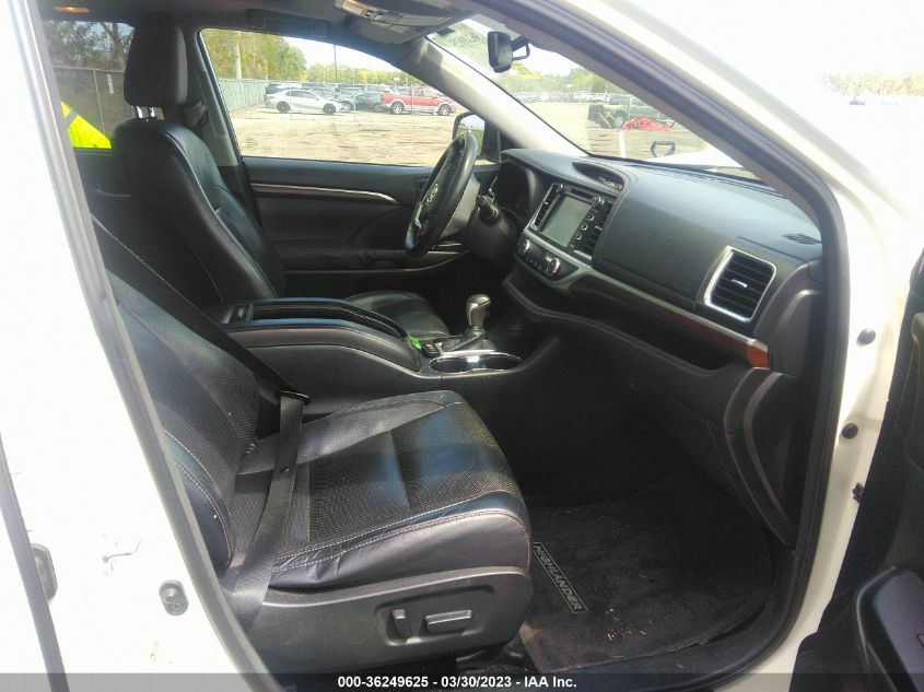 2015 TOYOTA HIGHLANDER LIMITED - 5TDYKRFH8FS057499