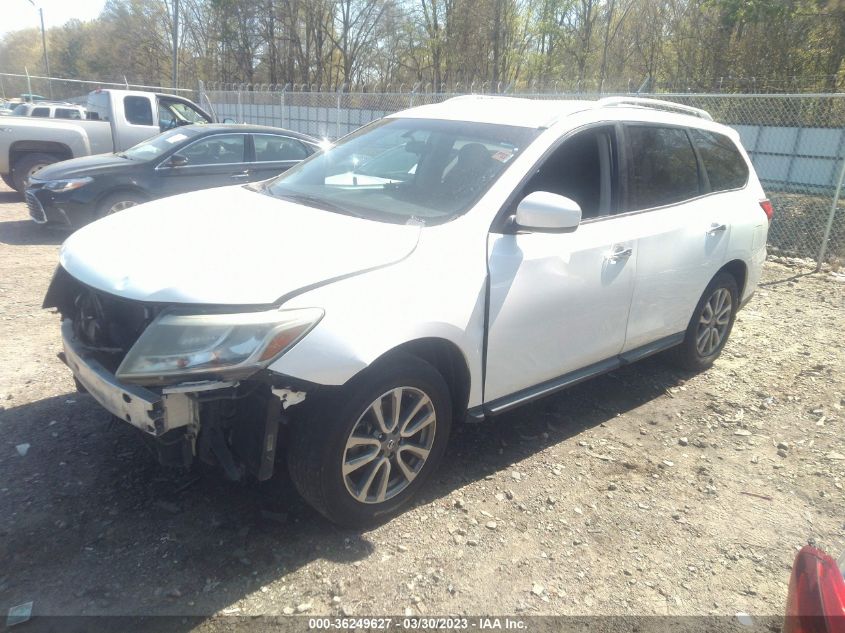 2014 NISSAN PATHFINDER SV - 5N1AR2MN8EC652264
