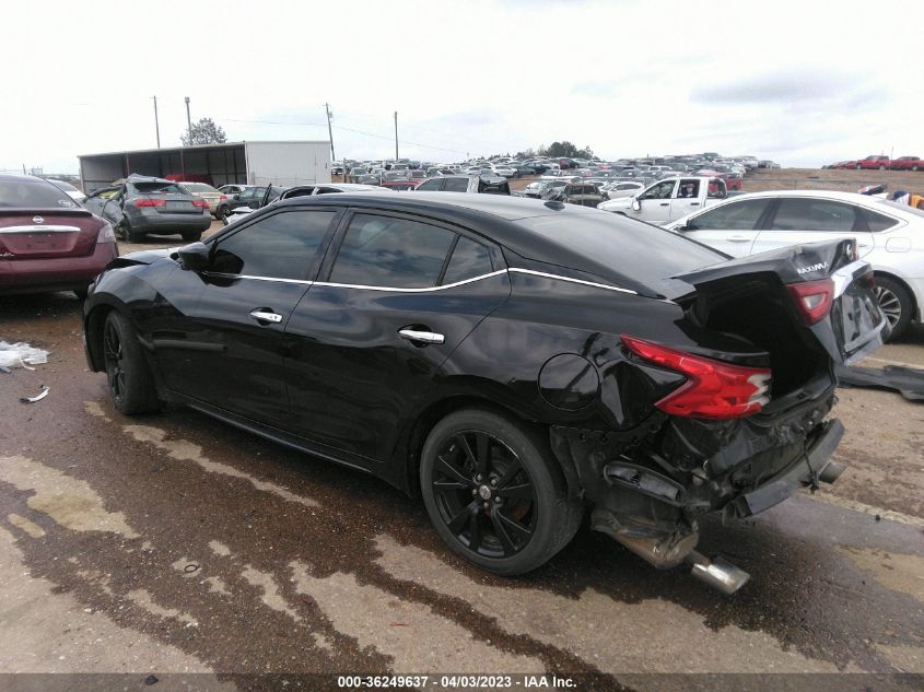 2017 NISSAN MAXIMA SV/S/SL/SR/PLATINUM - 1N4AA6AP1HC363763
