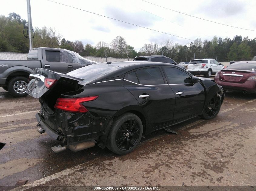 2017 NISSAN MAXIMA SV/S/SL/SR/PLATINUM - 1N4AA6AP1HC363763