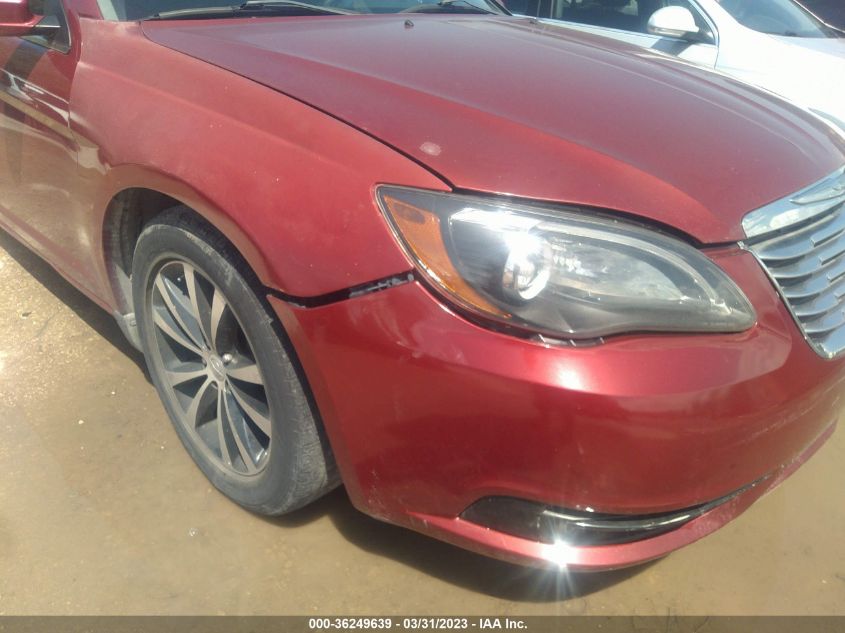 2014 CHRYSLER 200 TOURING - 1C3CCBBB7EN108225