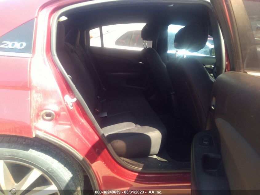 2014 CHRYSLER 200 TOURING - 1C3CCBBB7EN108225