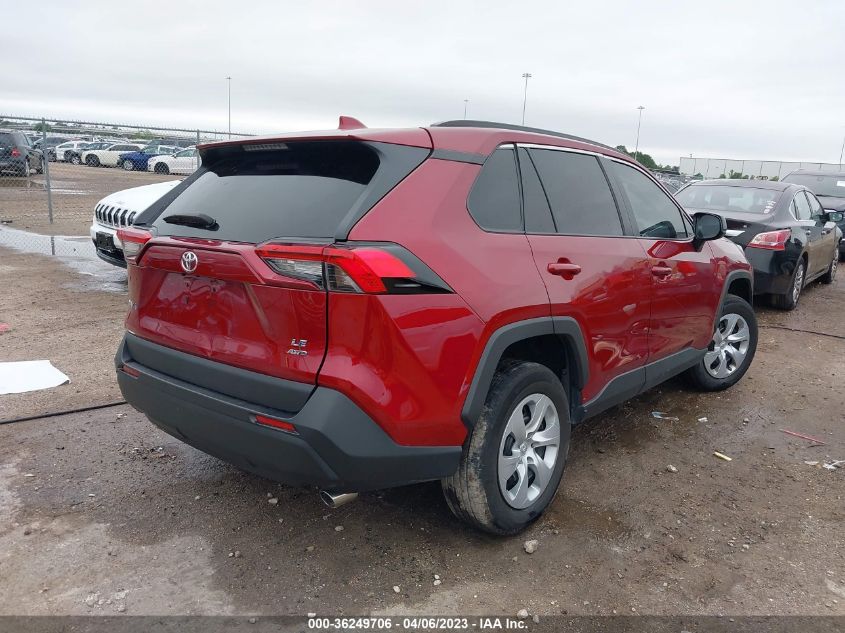 2021 TOYOTA RAV4 LE - 2T3F1RFV1MW200157