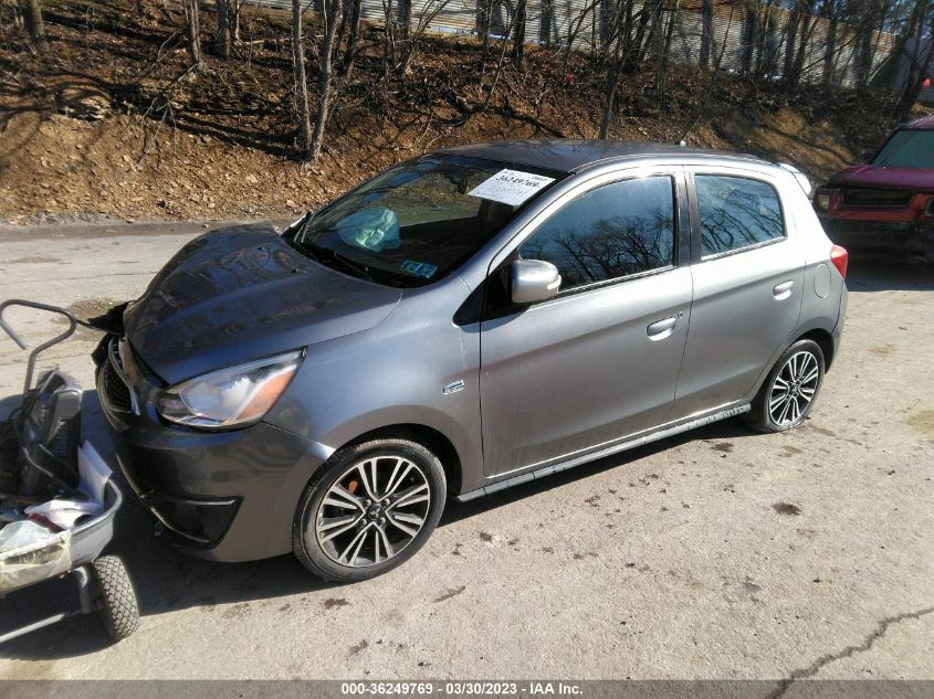 2018 MITSUBISHI MIRAGE GT ML32A5HJ8JH000205
