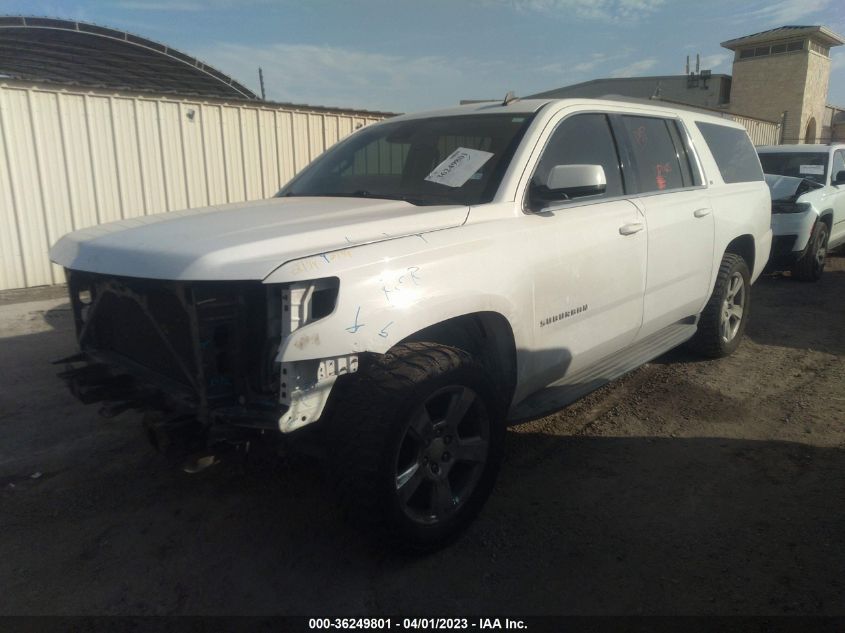 2015 CHEVROLET SUBURBAN LT - 1GNSCJKC7FR148381