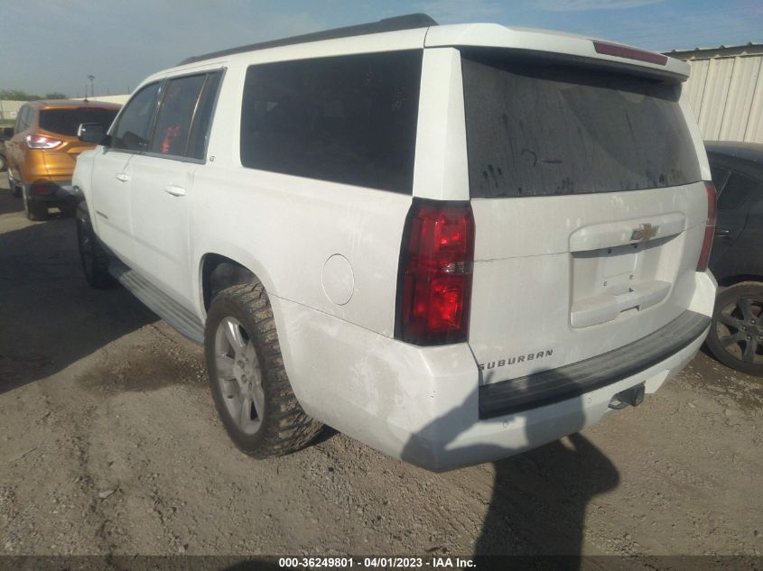 2015 CHEVROLET SUBURBAN LT - 1GNSCJKC7FR148381