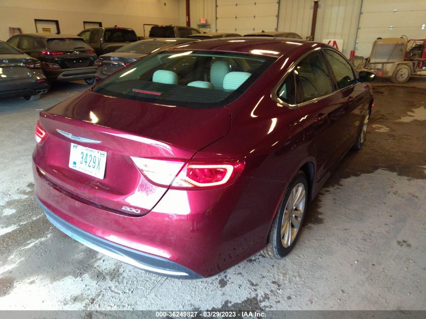 2016 CHRYSLER 200 LIMITED - 1C3CCCAB2GN190973