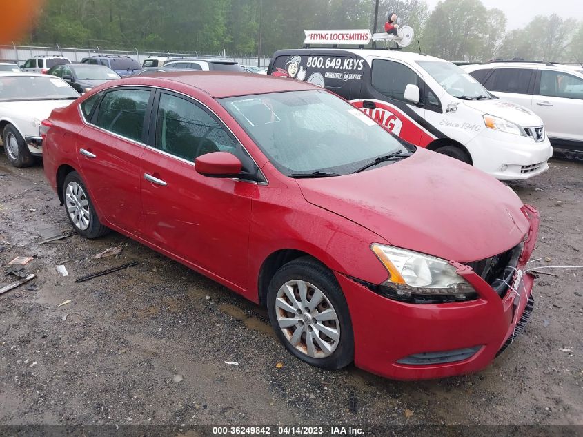 2014 NISSAN SENTRA S - 3N1AB7AP6EL691177