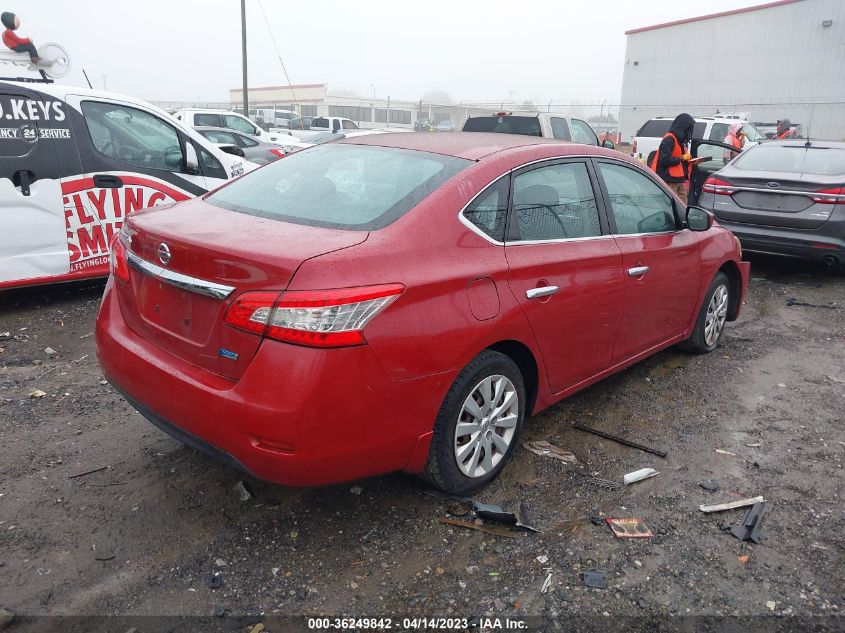 2014 NISSAN SENTRA S - 3N1AB7AP6EL691177