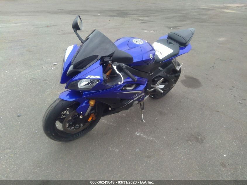 2009 YAMAHA YZFR6 JYARJ16E99A013684