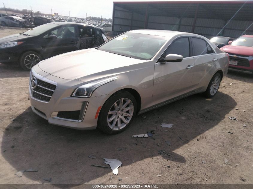 2014 CADILLAC CTS SEDAN LUXURY AWD - 1G6AX5S35E0146831