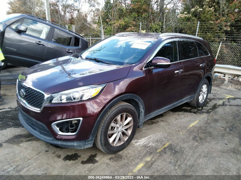 2016 KIA SORENTO LX - 5XYPG4A37GG178163