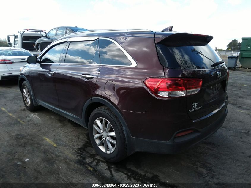 2016 KIA SORENTO LX - 5XYPG4A37GG178163