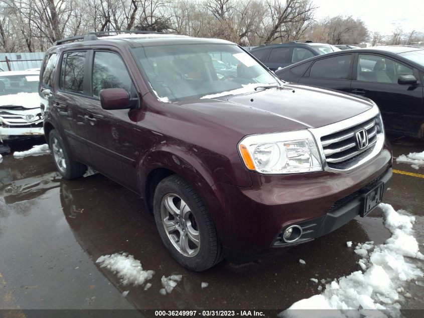 2015 HONDA PILOT EX-L - 5FNYF4H59FB026034