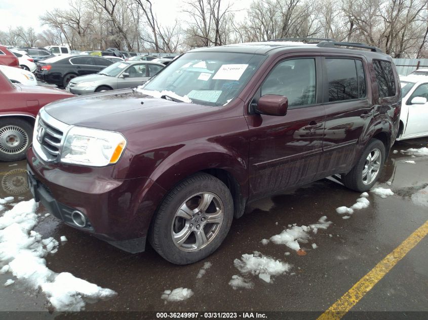 2015 HONDA PILOT EX-L - 5FNYF4H59FB026034