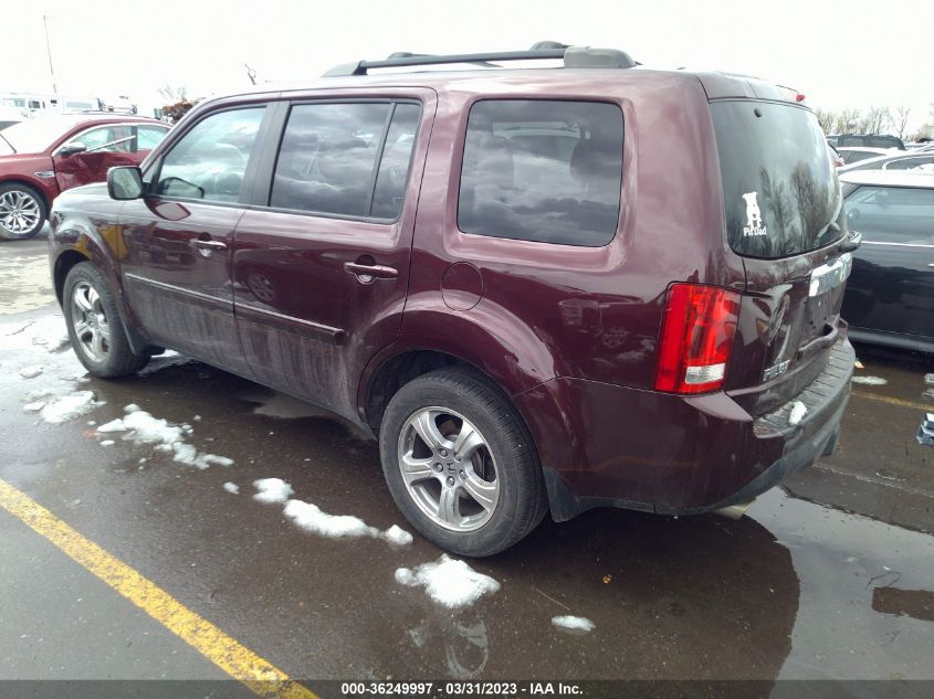 2015 HONDA PILOT EX-L - 5FNYF4H59FB026034