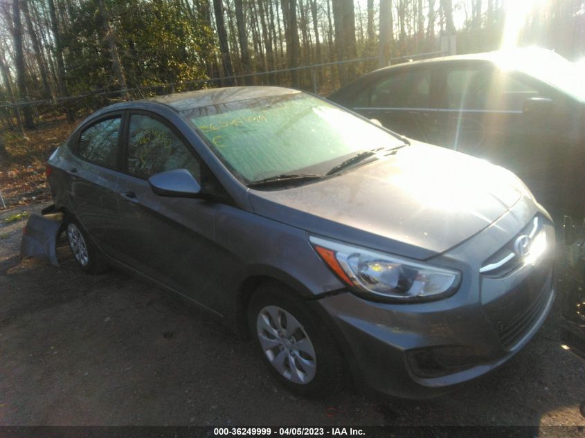 2016 HYUNDAI ACCENT SE - KMHCT4AEXGU157281