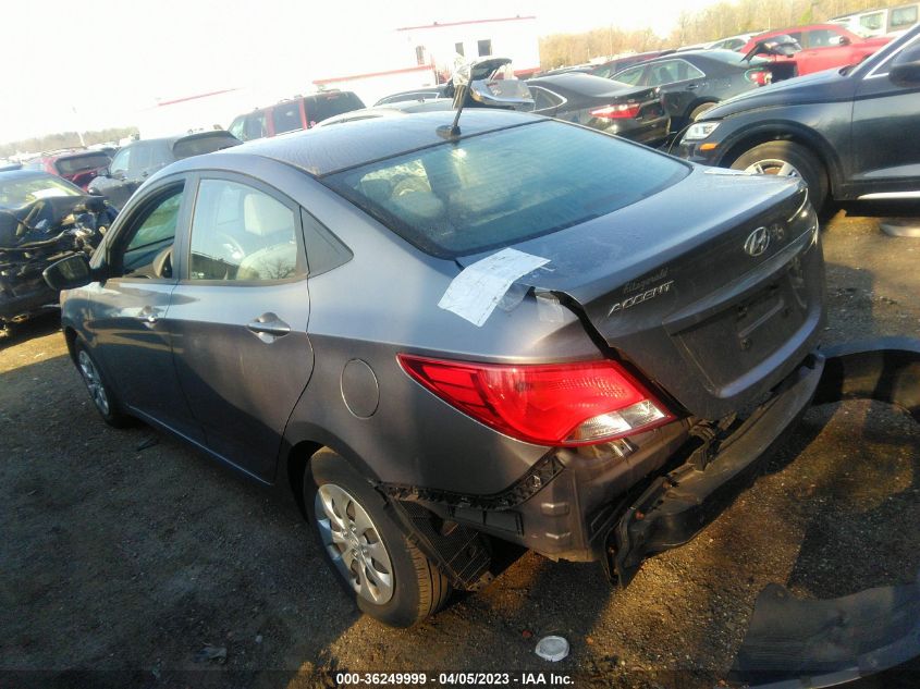 2016 HYUNDAI ACCENT SE - KMHCT4AEXGU157281