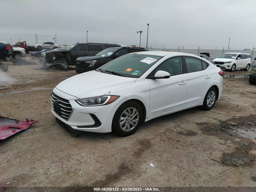 VIN 5NPD74LF2HH209095 2017 HYUNDAI ELANTRA SE