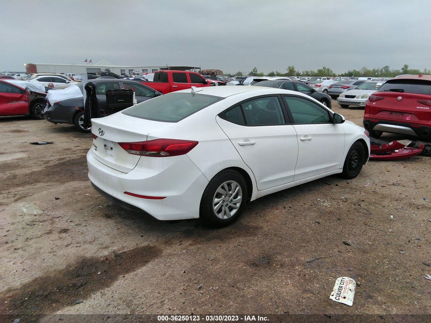 VIN 5NPD74LF2HH209095 2017 HYUNDAI ELANTRA SE
