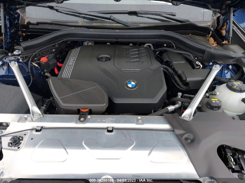 2022 BMW X3 SDRIVE30I - WBX47DP0XNN165528