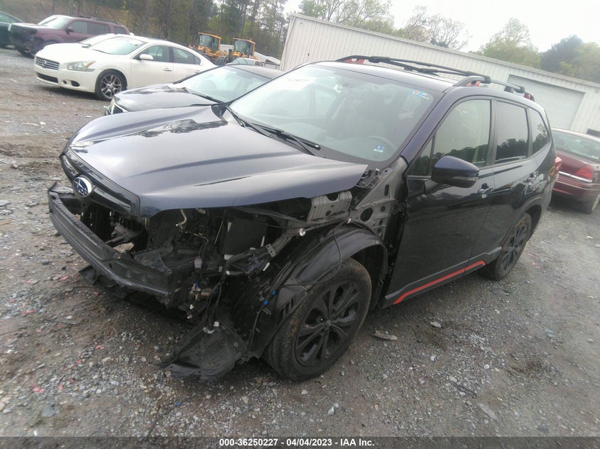 VIN JF2SKAPC3KH537136 2019 SUBARU FORESTER SPORT