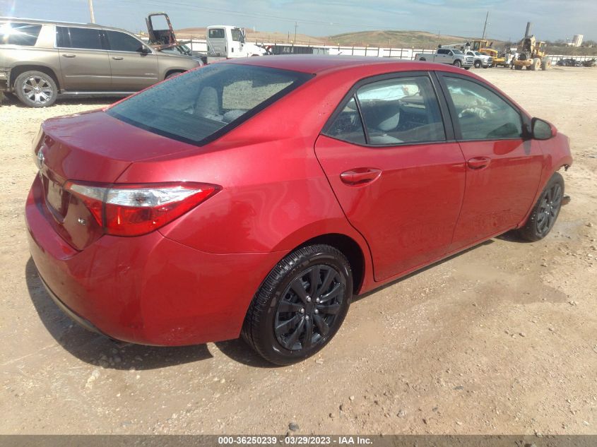2014 TOYOTA COROLLA L/LE/S/S PLUS/LE PLUS - 5YFBURHE2EP133213