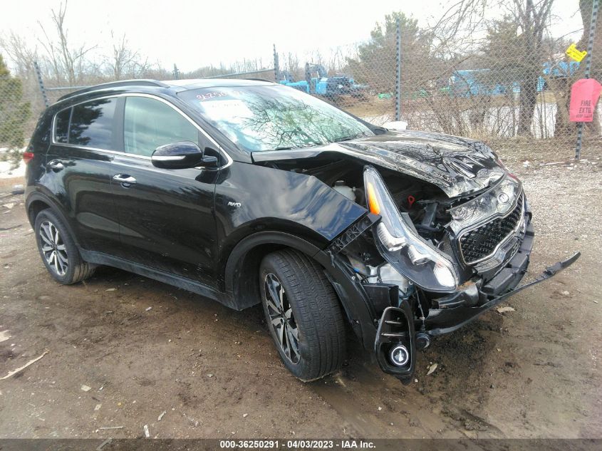 2019 KIA SPORTAGE EX - KNDPNCAC5K7575604