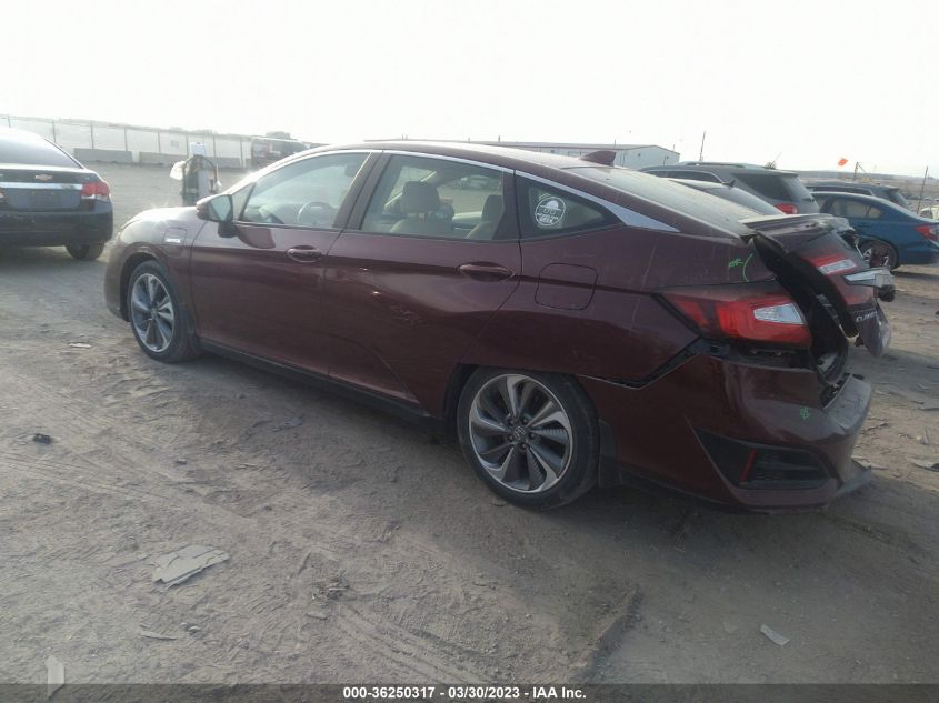 2018 HONDA CLARITY PLUG-IN HYBRID TOURING JHMZC5F35JC016352
