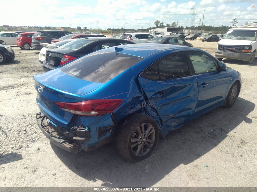 VIN 5NPD84LF6JH334927 2018 HYUNDAI ELANTRA SEL