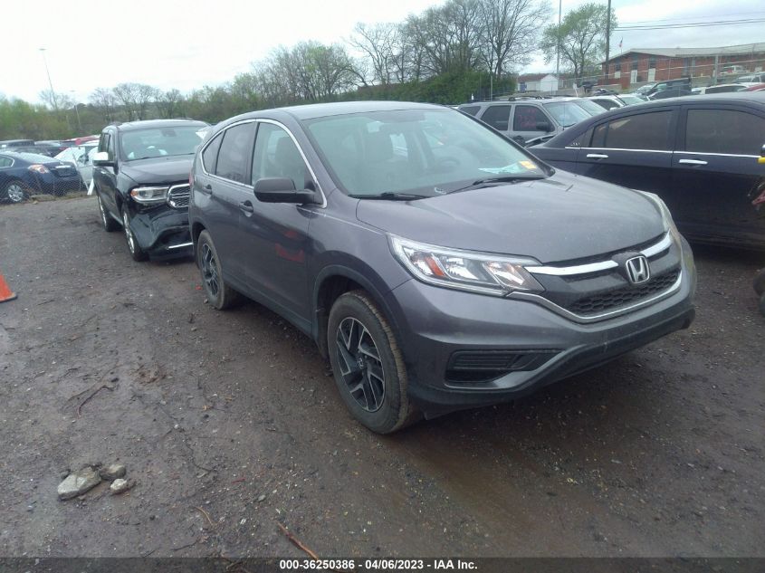 2016 HONDA CR-V SE - 5J6RM3H47GL024254