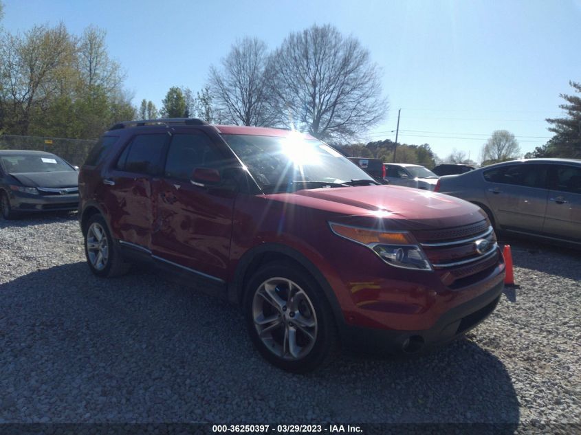 2014 FORD EXPLORER LIMITED - 1FM5K7F82EGA53010
