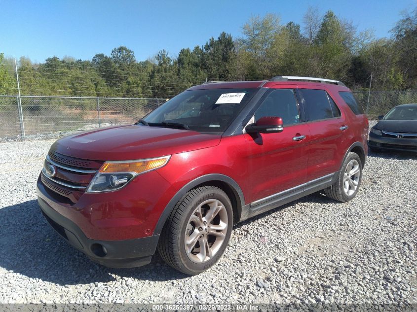 2014 FORD EXPLORER LIMITED - 1FM5K7F82EGA53010