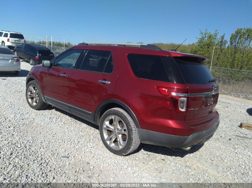 2014 FORD EXPLORER LIMITED - 1FM5K7F82EGA53010