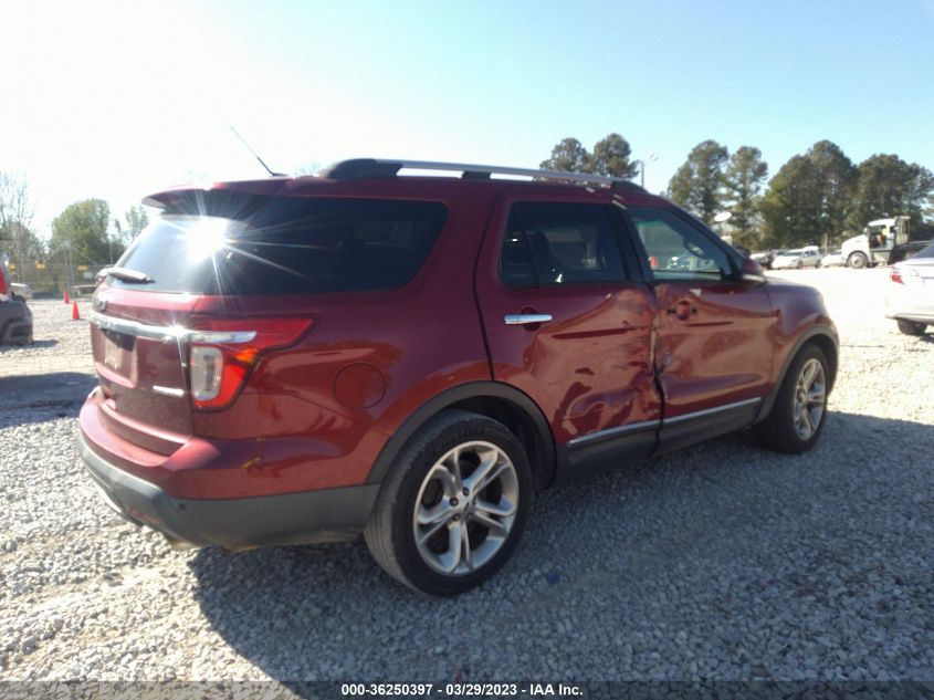 2014 FORD EXPLORER LIMITED - 1FM5K7F82EGA53010
