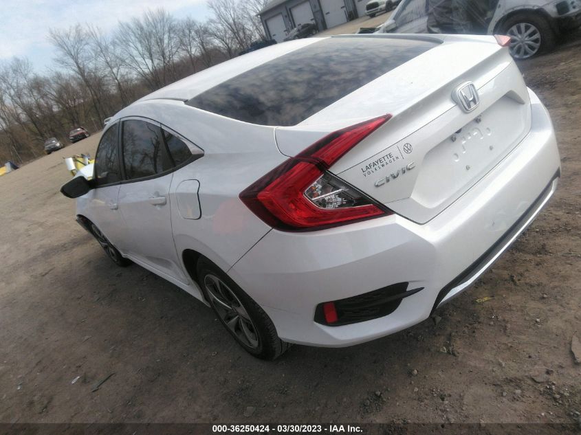 2020 HONDA CIVIC SEDAN LX - 19XFC2F62LE028953