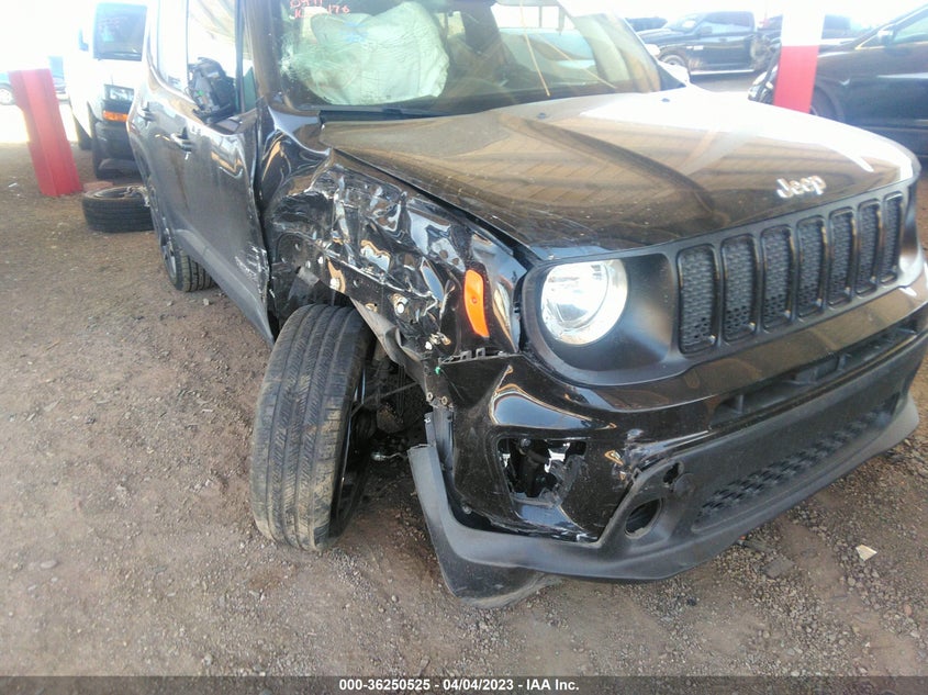 VIN ZACNJDAB0MPM40999 2021 JEEP RENEGADE JEEPSTER