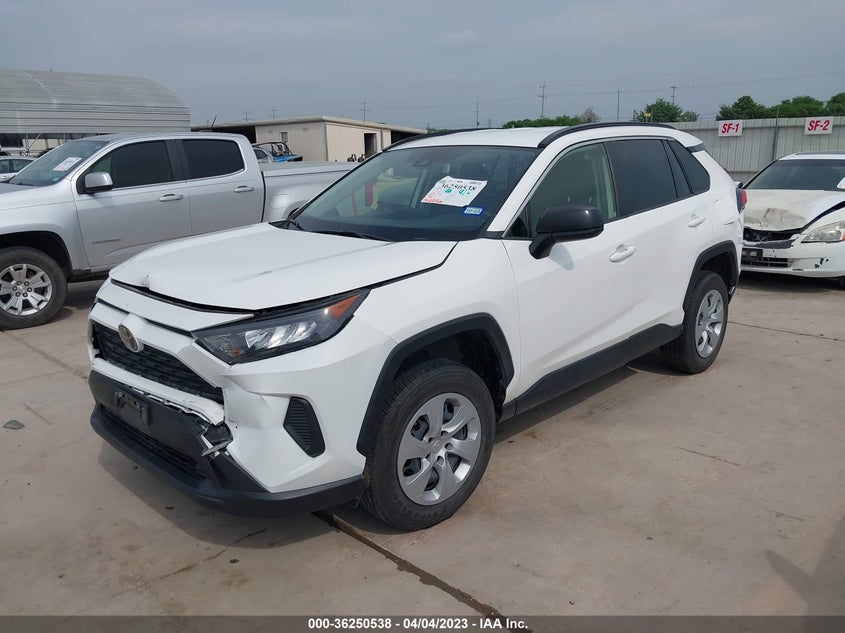 VIN JTMH1RFVXMD069901 2021 TOYOTA RAV4 LE