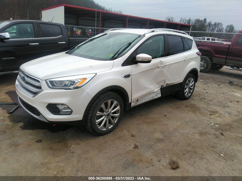 2017 FORD ESCAPE TITANIUM - 1FMCU9JD1HUC21663