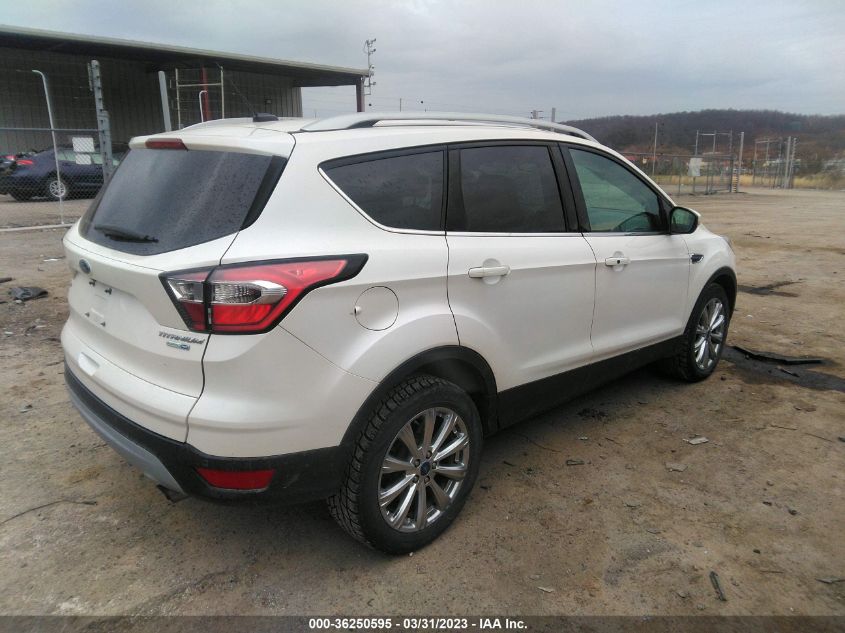 2017 FORD ESCAPE TITANIUM - 1FMCU9JD1HUC21663