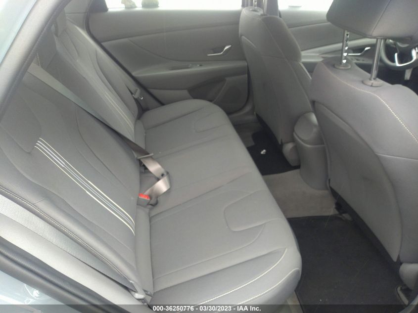 2021 HYUNDAI ELANTRA HYBRID BLUE KMHLM4AJ7MU010227